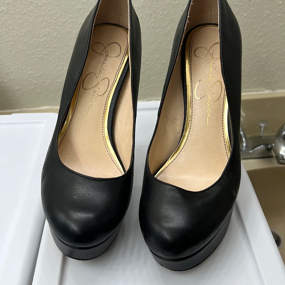 Black heels